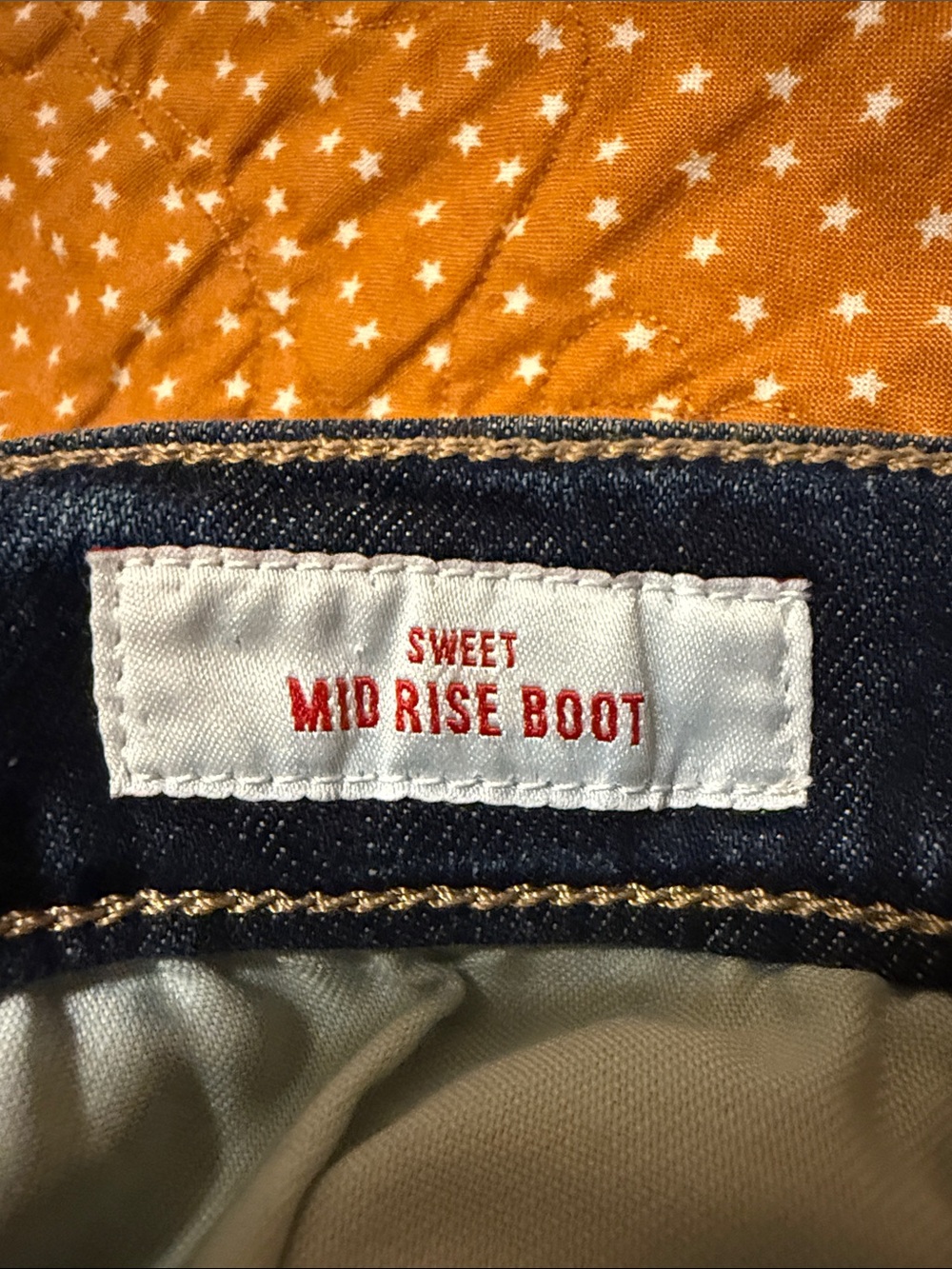 Lucky Brand Dark Blue Flare Jeans - Picture 3 of 10